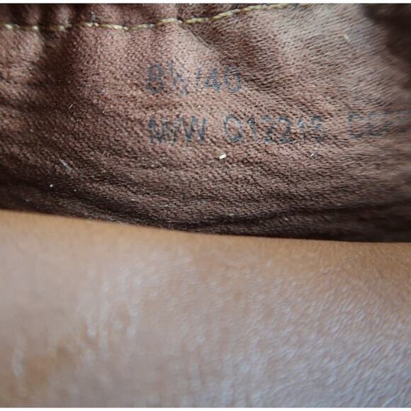 Korks Shoes Womens 8.5 Ballet Flats Scrunch Back Leather Slip On Brown Loafer - Picture 13 of 13